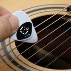 Portable Guitar Pick & Tuner Combo 2-in-1